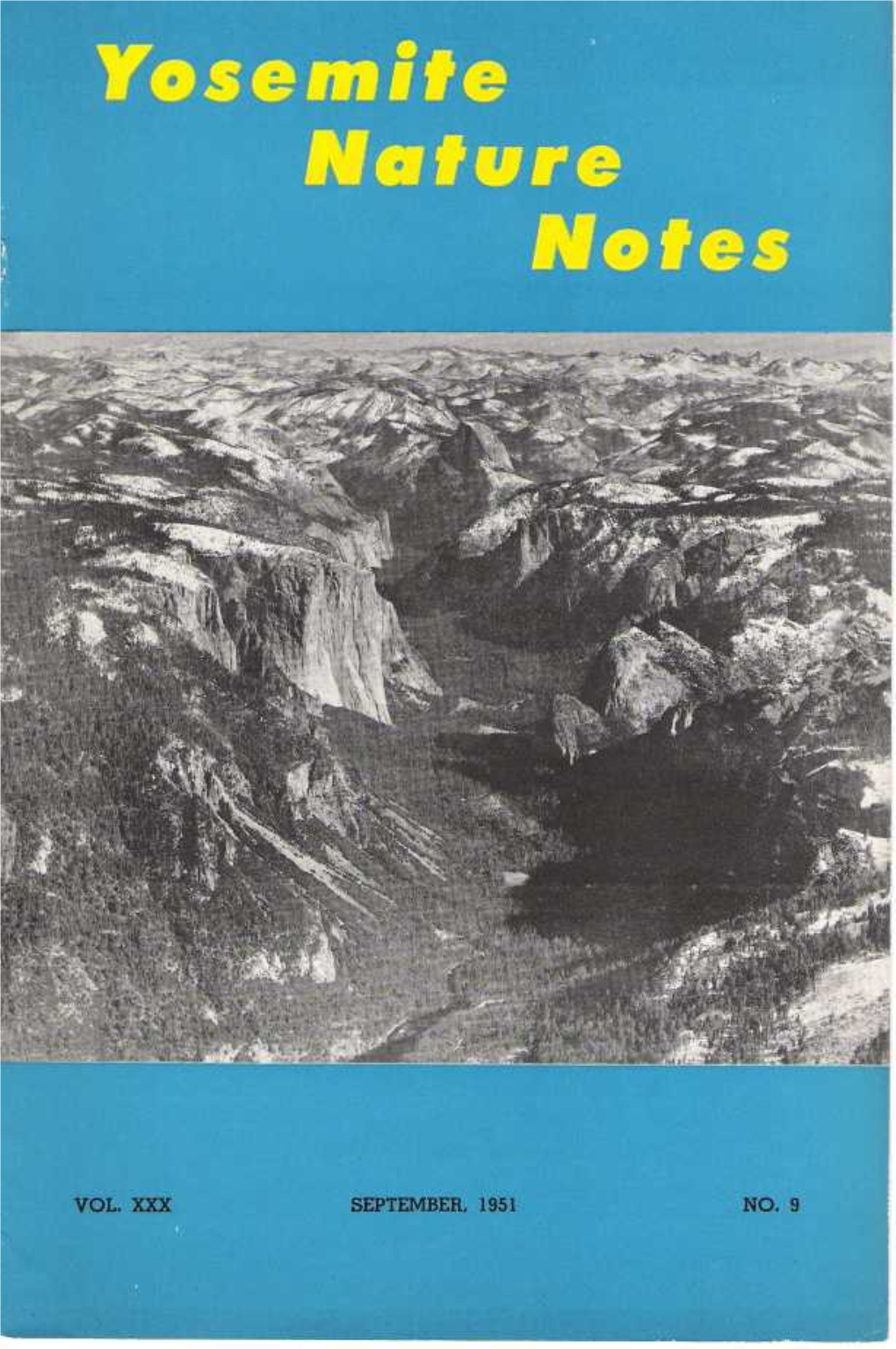 Yosemite Nature Notes