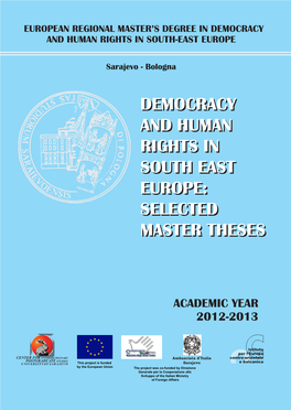 Democracy and Human Rights in South East Europe: Selected Master Theses