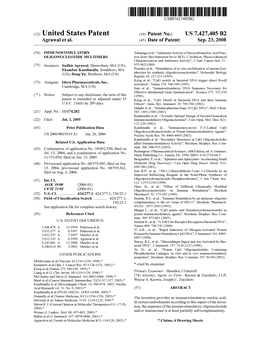(12) United States Patent (10) Patent No.: US 7.427.405 B2 Agrawal Et Al