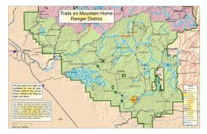 Trails on Mountain Home Ranger District