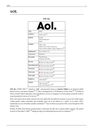 AOL (America Online)