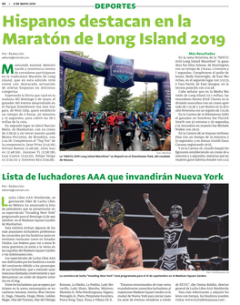 Hispanos Destacan En La Maratón De Long Island 2019