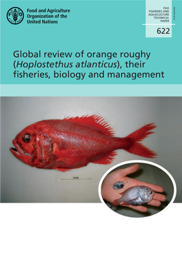 Hoplostethus Atlanticus), Their ﬁsheries, Biology and Management Global Review of Orange Roughy ( Hoplostethus Atlanticus ), Their ﬁsheries, Biology and Management
