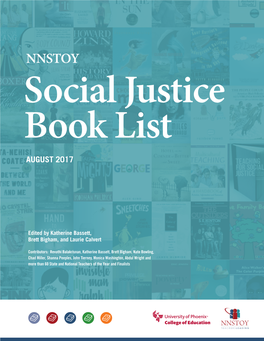 Social Justice Book List AUGUST 2017