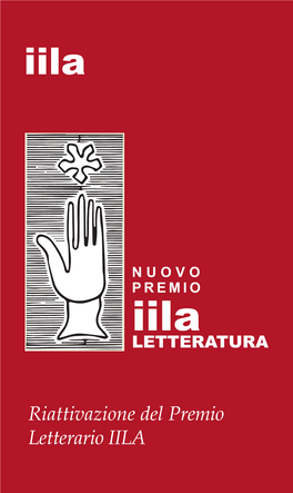 Riattivazione Del Premio Letterario IILA a Roberto Fernández Retamar Indice
