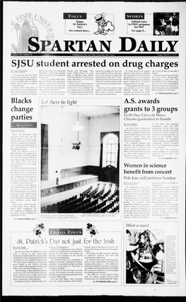 SJSU Student Arrested on Drug Charges