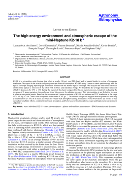 The High-Energy Environment and Atmospheric Escape of the Mini-Neptune K2-18 B? Leonardo A