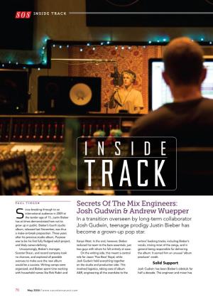 Secrets of the Mix Engineers: Josh Gudwin & Andrew Wuepper