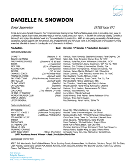 Danielle N. Snowdon