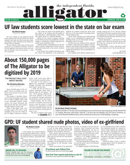UF Law Students Score Lowest in the State on Bar Exam
