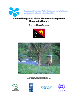 National Integrated Water Resource Management Diagnostic Report Papua New Guinea