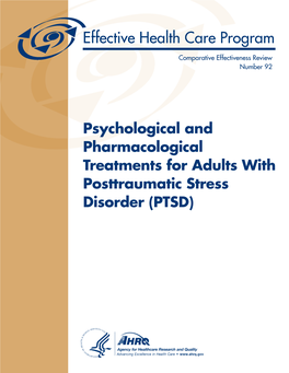 PTSD) Comparative Effectiveness Review Number 92