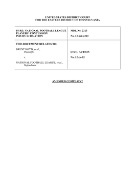 Boyd Amended Complaint