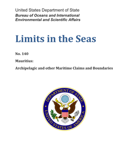 Limits in the Seas
