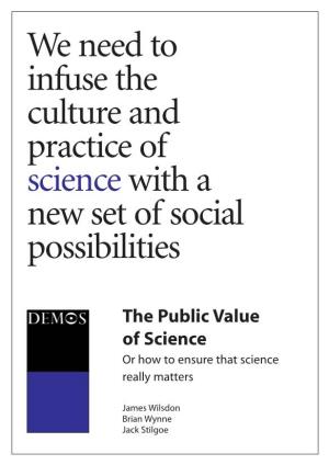 Public Science Took Place Completely Unsullied by Private Sector Influences