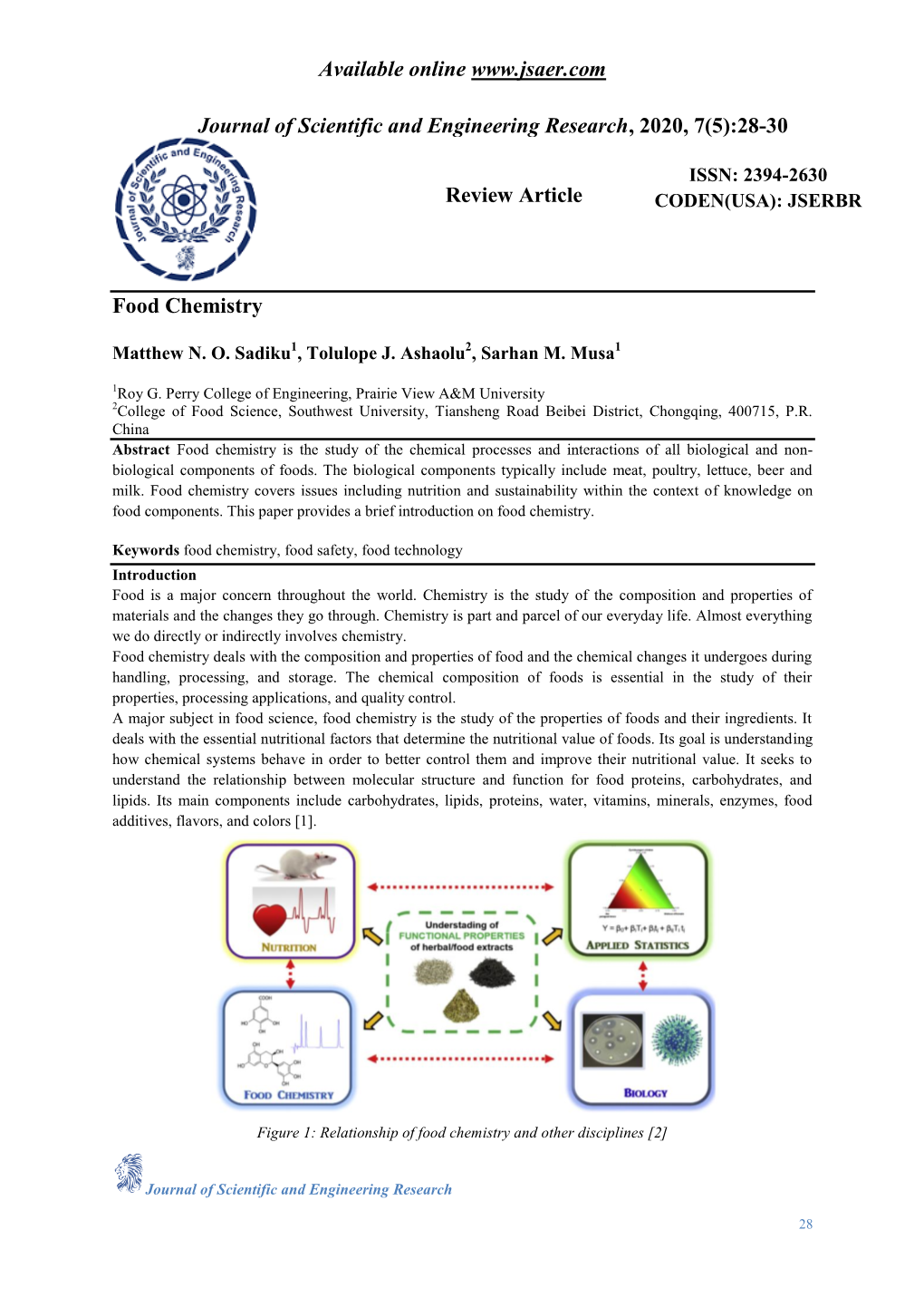 Food Chemistry