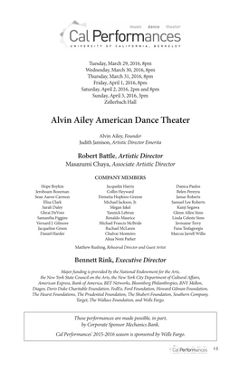 Alvin Ailey American Dance Theater