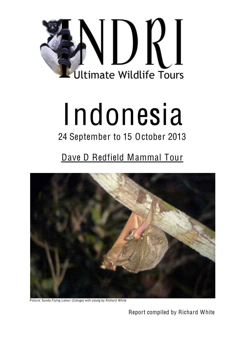 Indonesia 24 September to 15 October 2013