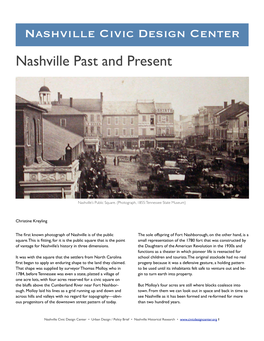 Nashville Past and Present
