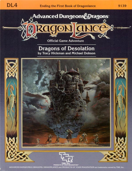 Dragons of Desolation by Tracy Hickman and Michael Dobson