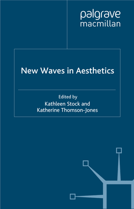 New Waves in Aesthetics