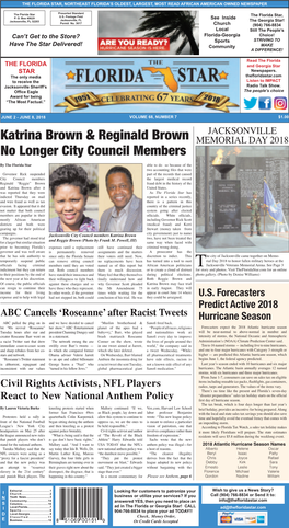 Katrina Brown & Reginald Brown No Longer City Council Members
