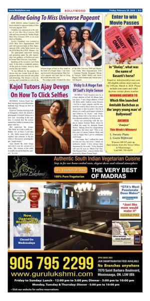 Kajol Tutors Ajay Devgn on How to Click Sel Es