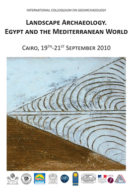 Landscape Archaeology. Egypt and the Mediterranean World