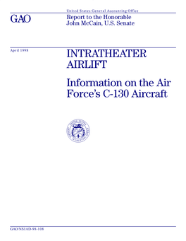 Information on the Air Force's C-130 Aircraft