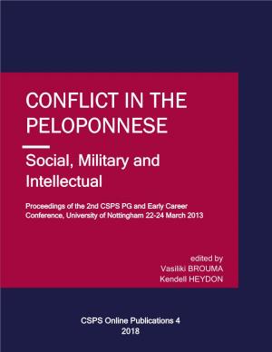 Conflict in the Peloponnese