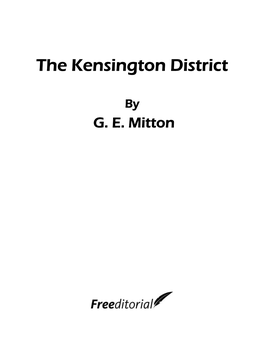 The Kensington District