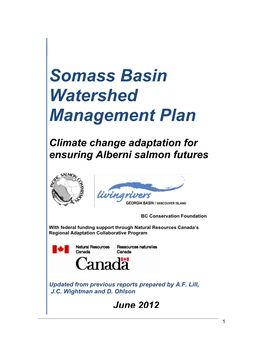 Somass Basin Watershed Management Plan