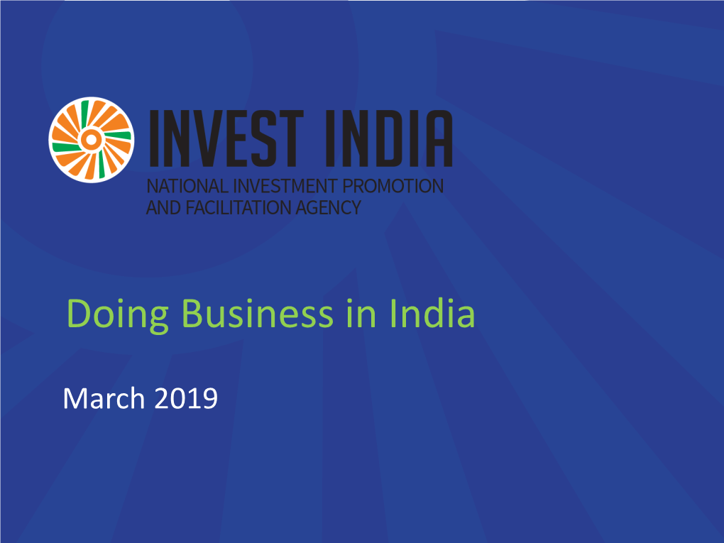 Doing Business in India.Pdf