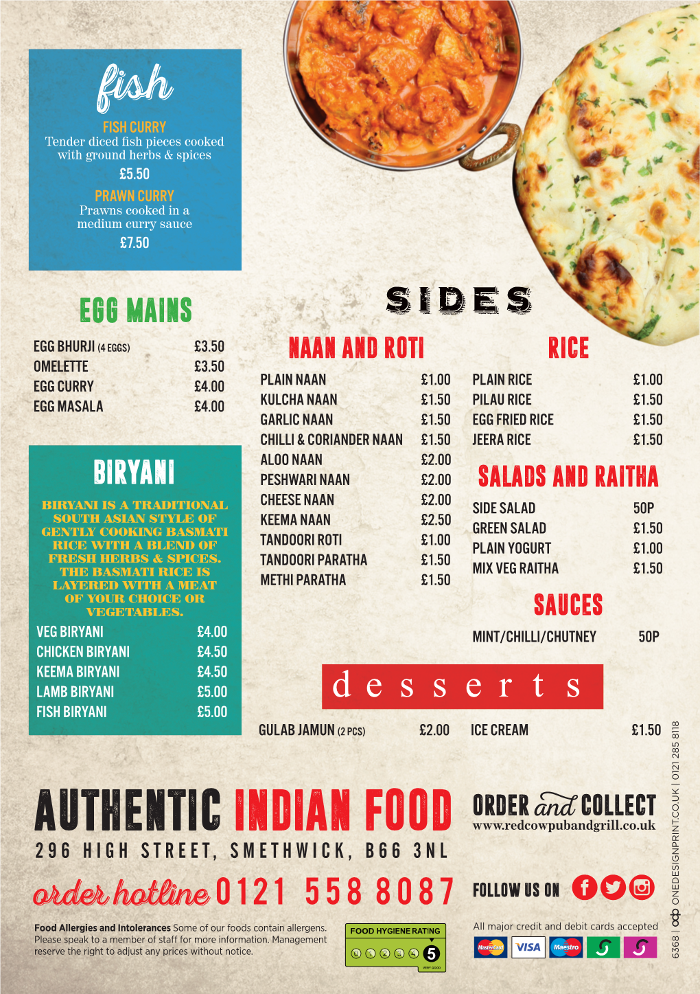 Authentic Indian Food