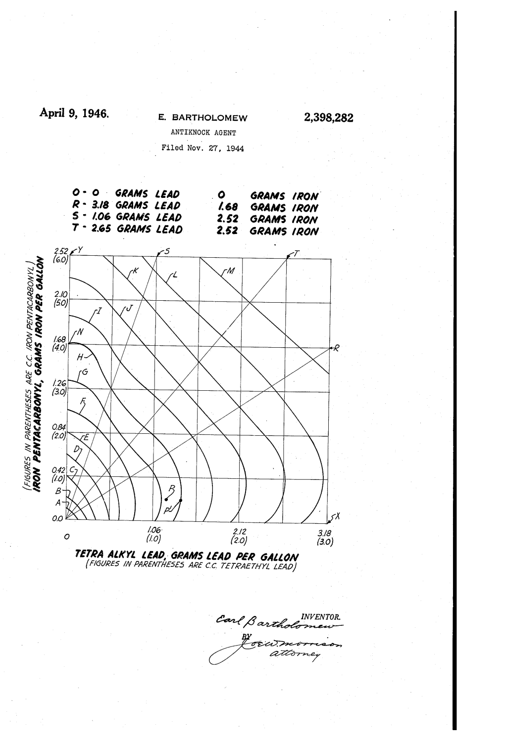 April 9, 1946. E. BARTHOLOMEW 2,398,282