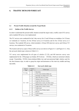 6. Traffic Demand Forecast