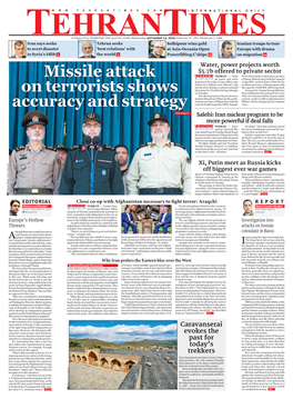 Missile Attack on Terrorists Shows Accuracy and Strategy Outrage?” Zarif Tweeted