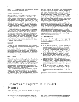 Economics of Improved TOFC/COFC Systems Robert H
