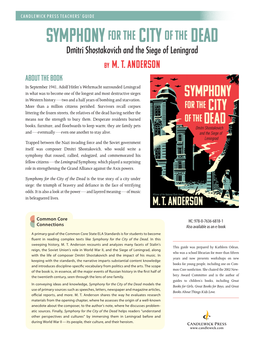 SYMPHONY for the CITY of the DEAD Dmitri Shostakovich and the Siege of Leningrad by M