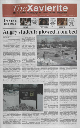Angry Students Plowed from Bed by Gina Pantone the Sun Was About to Come Up