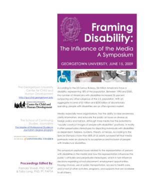 Framing Disabilities Symposium Proceedings 2
