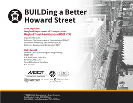 Building a Better Howard Street