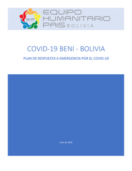 Covid-19 Beni - Bolivia