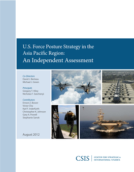 US Force Posture Strategy in the Asia Pacific Region