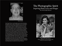 The Photographic Spirit Inspiring Photo Lives and Images by David Joseph Marcou