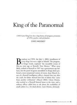 King of the Paranormal