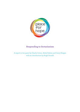 The Responding to Sectarianism Report
