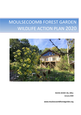 Moulsecoomb Forest Garden Wildlife Action Plan 2020