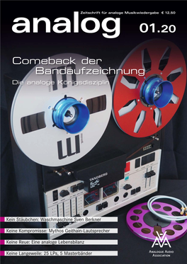 Comeback Der Bandaufzeichnung Die Analoge Königsdisziplin