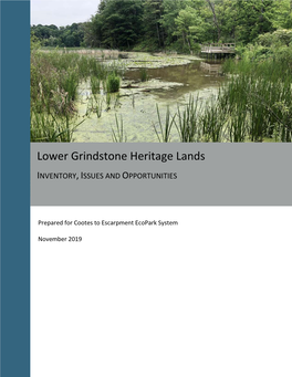 Lower Grindstone Heritage Lands